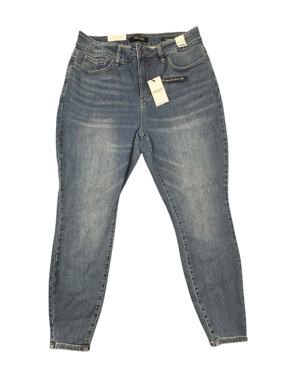 Judy Blue Light Blue High Waist Skinny Fit Stretch‎ Women’s Jeans NWT 16W Denim